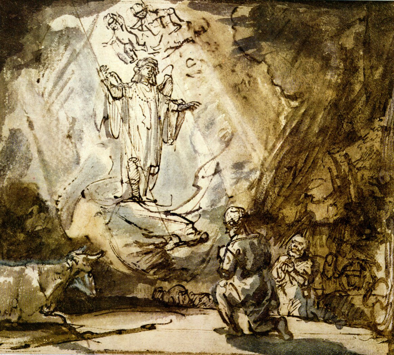 rembrandt_verkuendigung an hirten_w